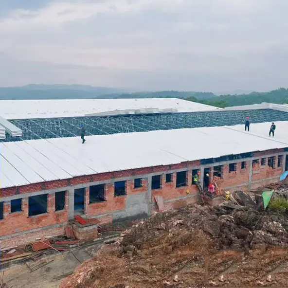 Steel structuram iumenta et gallinis domibus